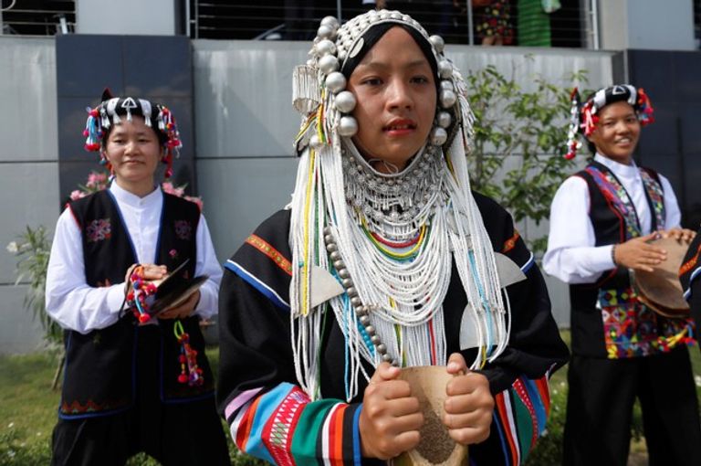 احتفالات في ميانمار لاستقبال بابا الفاتيكان