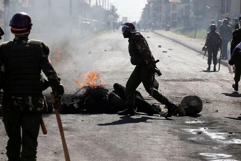 زعيم المعارضة الكينية رايلا أودينجا - رويترز