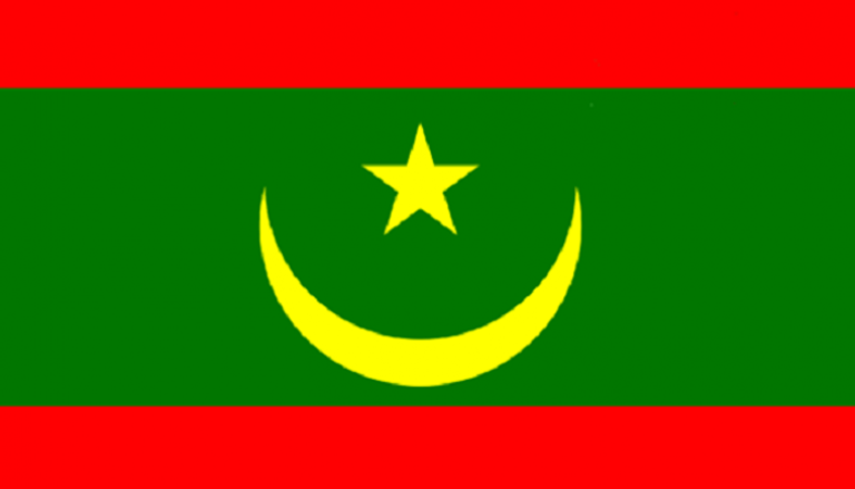علم موريتانيا الجديد 