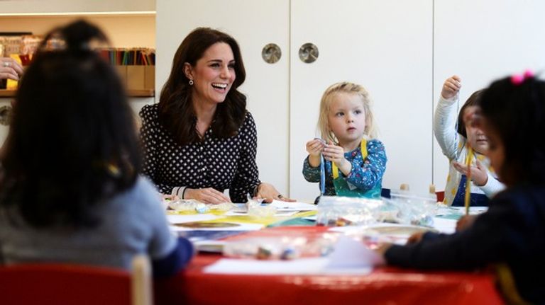 دوقة كامبريدج تزور متحف فوندلينج في لندن