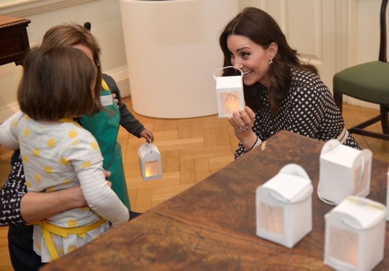 دوقة كامبريدج تزور متحف فوندلينج في لندن