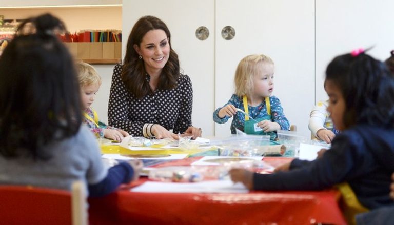دوقة كامبريدج تزور متحف فوندلينج في لندن