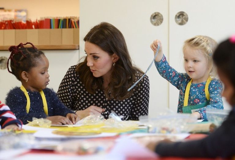 دوقة كامبريدج تزور متحف فوندلينج في لندن