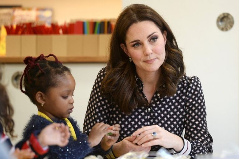 دوقة كامبريدج تزور متحف فوندلينج في لندن