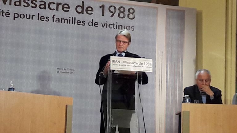 جانب من مؤتمر باريس حول إيران