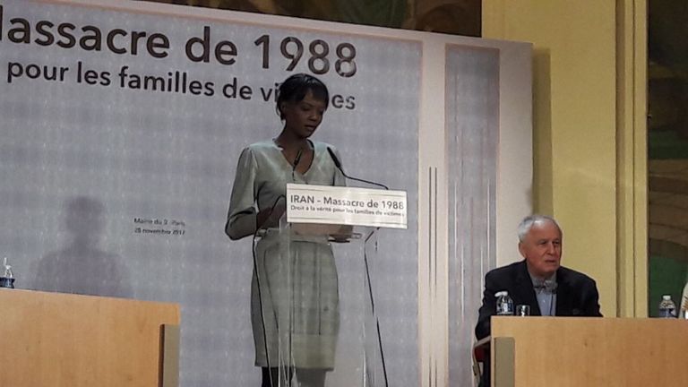 جانب من مؤتمر باريس حول إيران