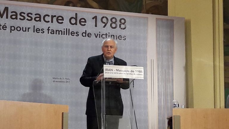 جانب من مؤتمر باريس حول إيران