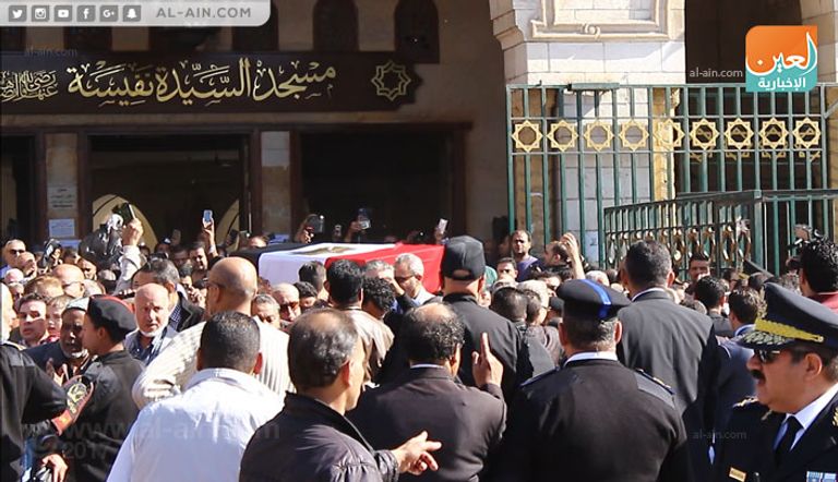 جنازة الفنانة شادية