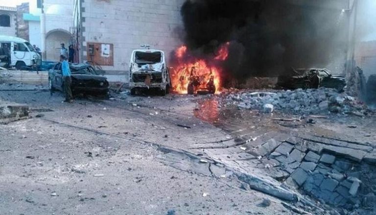 انفجار في عدن اليمنية