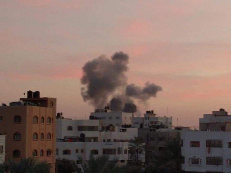 قصف إسرائيلي على قطاع غزة