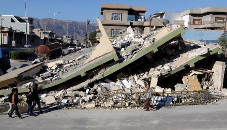 زلزال سابق في إيران - أرشيفية 