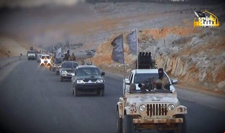 عناصر من حركة تركستان الشرقية في سوريا