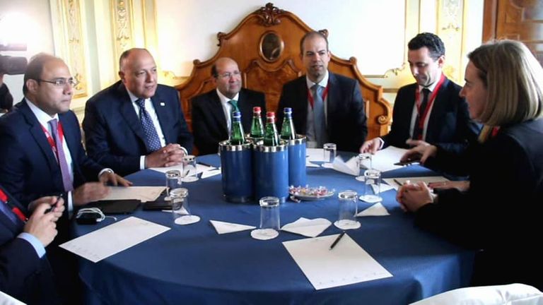 مصر قالت مرارا إن دولا تدعم الإرهاب ضد مصر