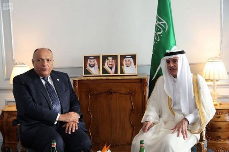 وزير الخارجية السعودي خلال كلمته بمنتدى حوار المتوسط