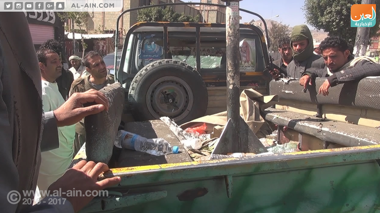 قوات المخلوع صالح تستولي على طقم عسكري كان بحوزة الحوثي