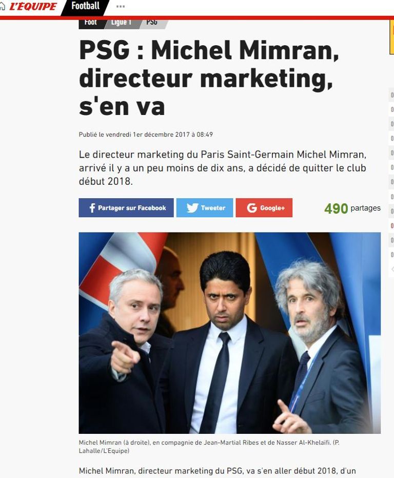 ناصر الخليفي ومدير التسويق بالنادي مايكل ميمران