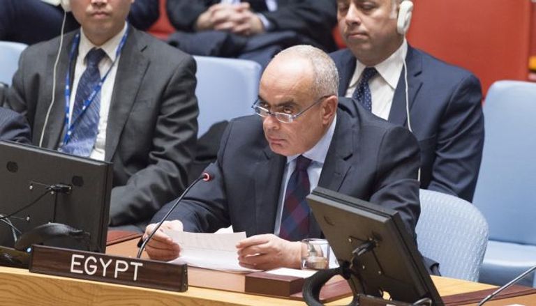 السفير عمرو أبوعطا، مندوب مصر الدائم بالأمم المتحدة