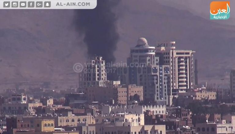 صورة حصرية لبوابة العين من اشتباكات صنعاء