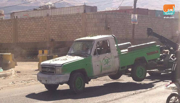 قوات من الحرس الجمهوري اليمني في مدينة البيضاء