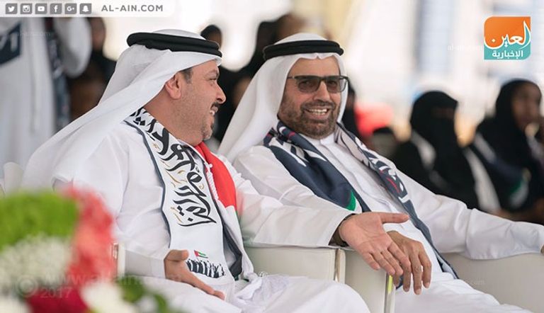 الدكتور علي راشد النعيمي يشهد الاحتفال