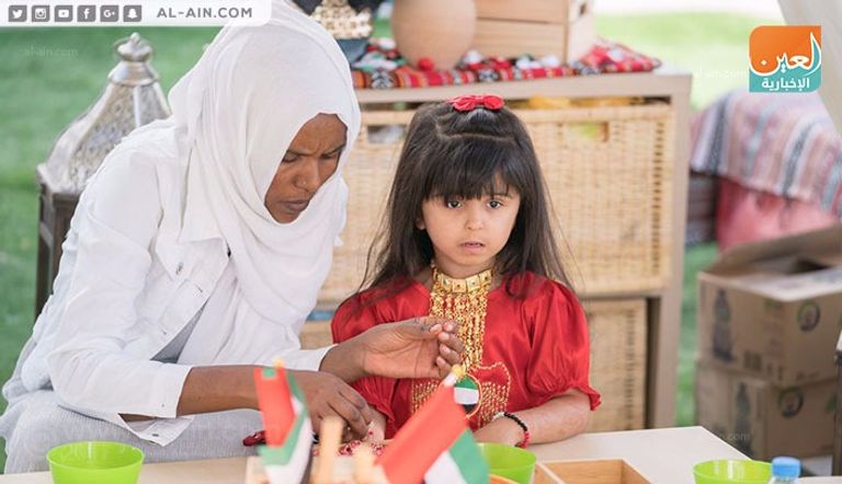 الدكتور علي راشد النعيمي يشهد الاحتفال