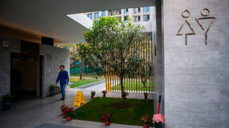 الصين فتحت قرابة 68 ألف مرحاض محسن