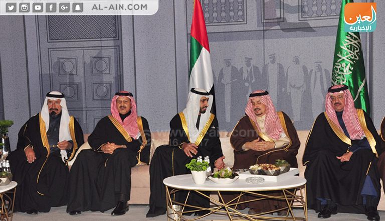 جانب من احتفال السفارة الإماراتية في الرياض