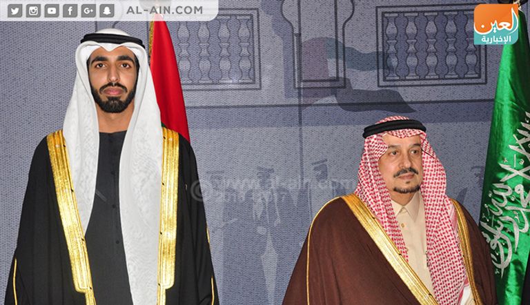 جانب من احتفال السفارة الإماراتية في الرياض