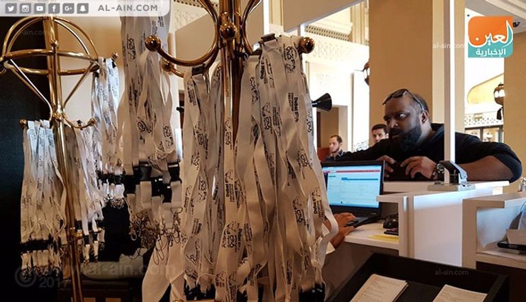 استعدادات افتتاح الدورة 14 من مهرجان دبي السينمائي