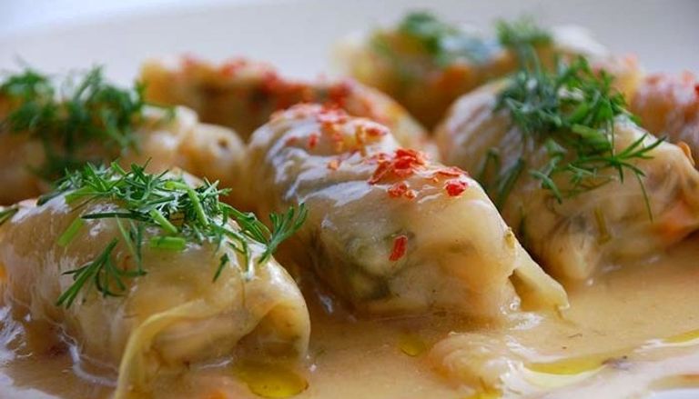 طريقة الملفوف المحشي