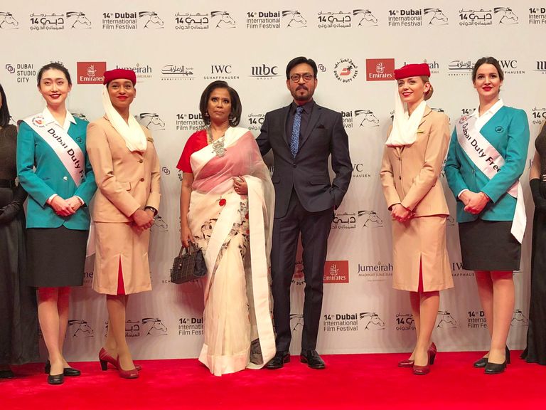 الفنان الهندي عرفان خان السجادة الحمراء في مدينة جميرا