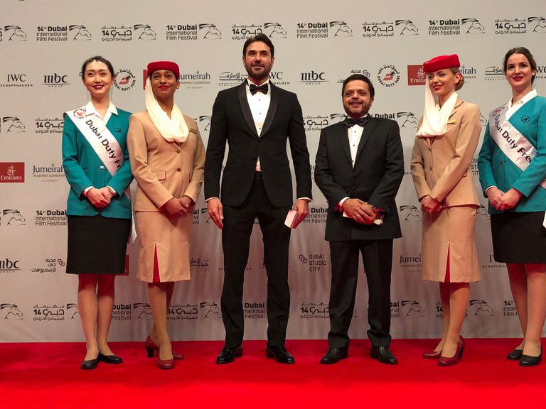 السجادة الحمراء في مدينة جميرا