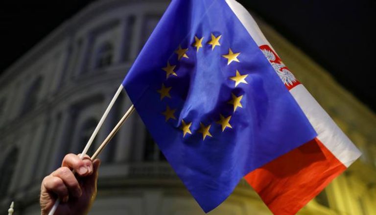 علم الاتحاد الأوروبي- (رويترز)