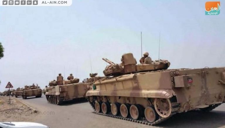 جانب من قوات الجيش اليمني