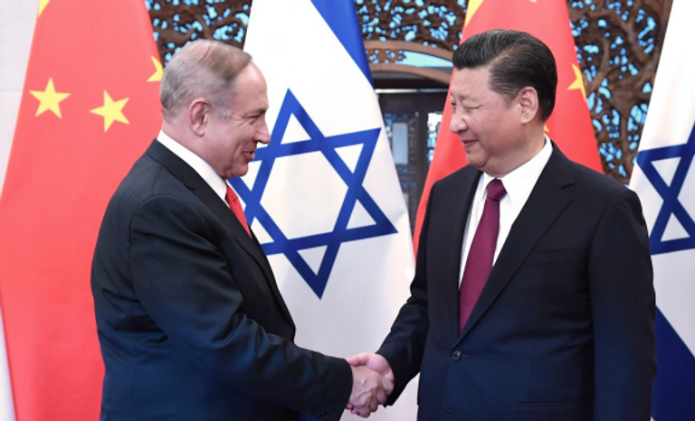 الصين تسعى للحفاظ على مصالحها مع فلسطين وإسرئيل معا
