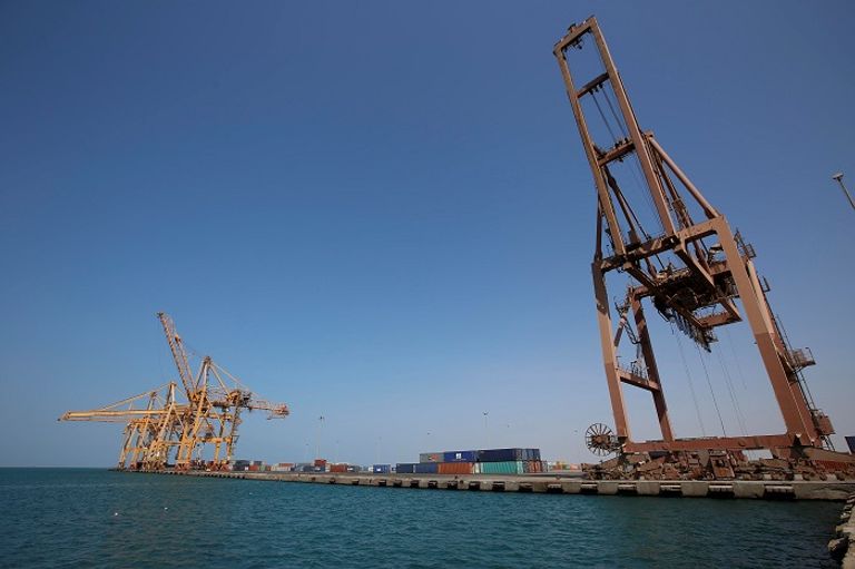 جانب من ميناء الحديدة