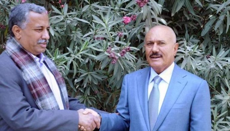 الرئيس السابق علي عبدالله صالح وعارف الزوكا