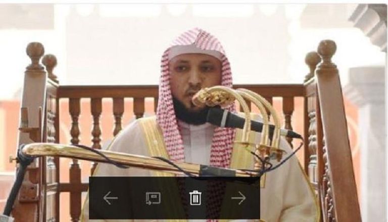  إمام وخطيب المسجد الحرام الشيخ ماهر المعيقلي