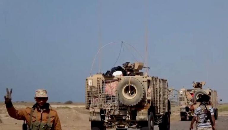 الجيش اليمني على جبهة ميدي
