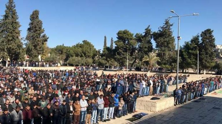 مظاهرات القدس