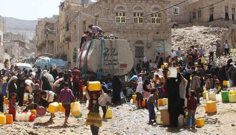 الأوضاع الإنسانية الصعبة في صنعاء - صورة أرشيفية