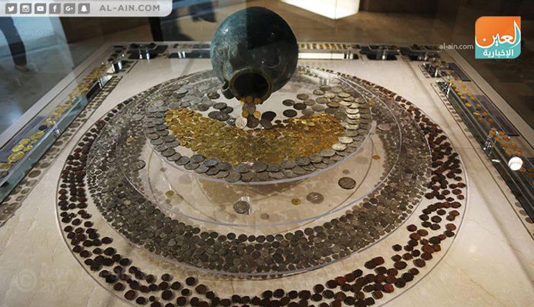 قسم العملات داخل متحف الفن الإسلامي بمصر