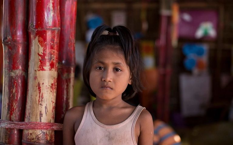 أزمة الروهينجا فتيات من الروهينجا