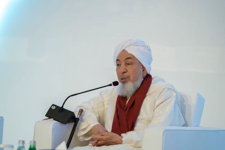 عبد الله بن بيه رئيس منتدى تعزيز السلم في المجتمعات المسلمة