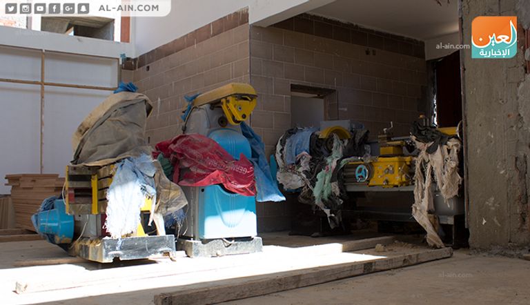 العين داخل مدرسة الضبعة النووية بمطروح شمال مصر