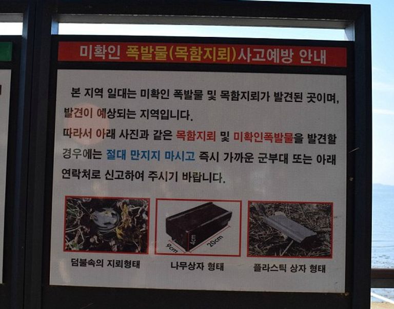 ألغام كيم جونج أون تُفسد سحر شاطىء كوري جنوبي