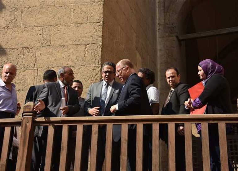 صالة المكتبة الرئيسية بمتحف نجيب محفوظ