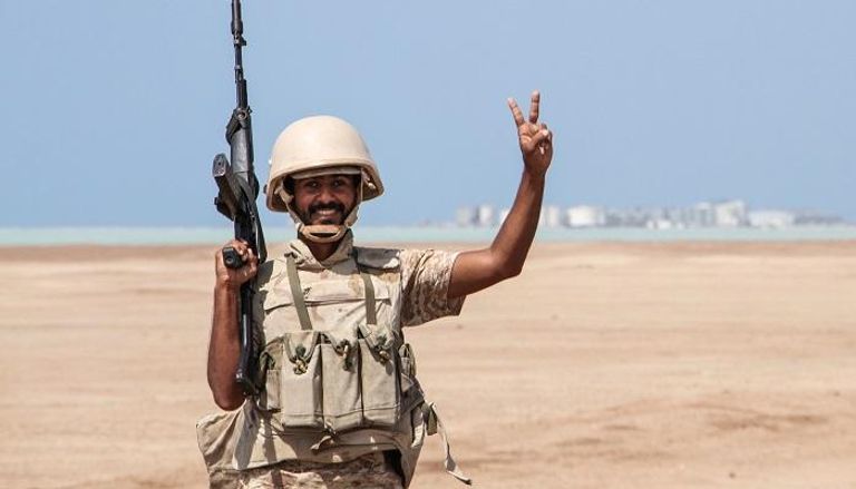 جندي تابع لقوات الجيش اليمني-أرشيفية