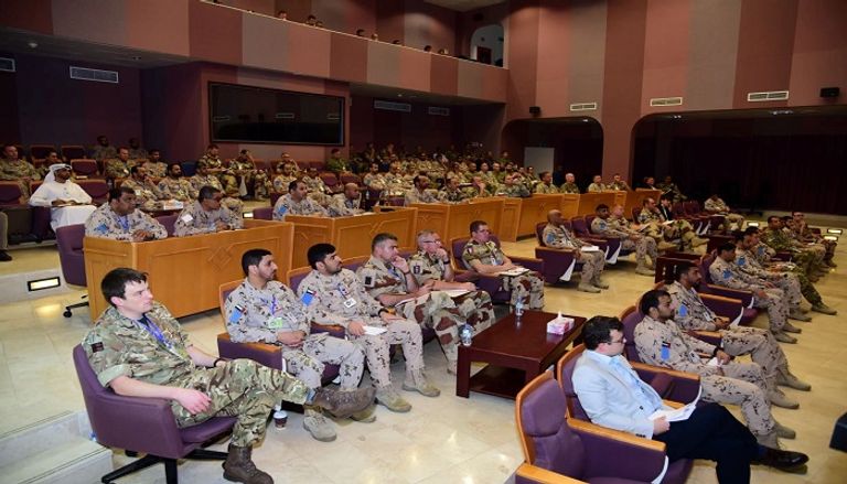 جانب من ختام فعاليات تمرين "العلم4" 