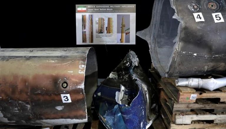جانب من الأسلحة التي أمدت بها إيران مليشيات الحوثي في اليمن